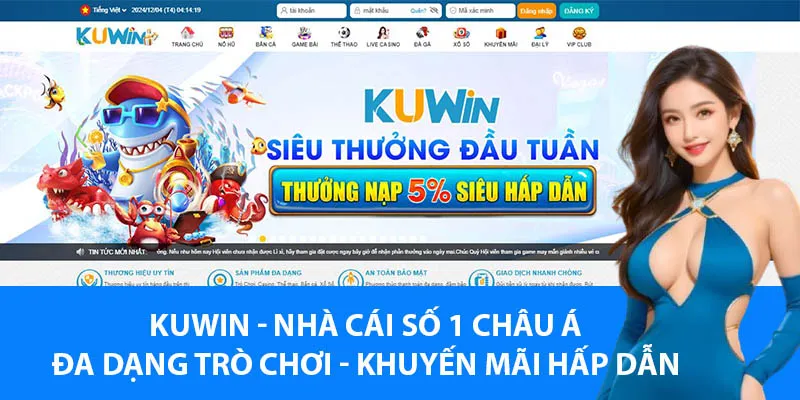 Trang chủ KUWIN - Nhà cái hàng đầu với sự đa dạng về game cá cược online